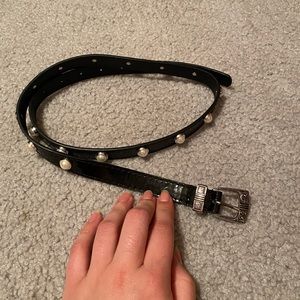 Pearl Embellished Belt